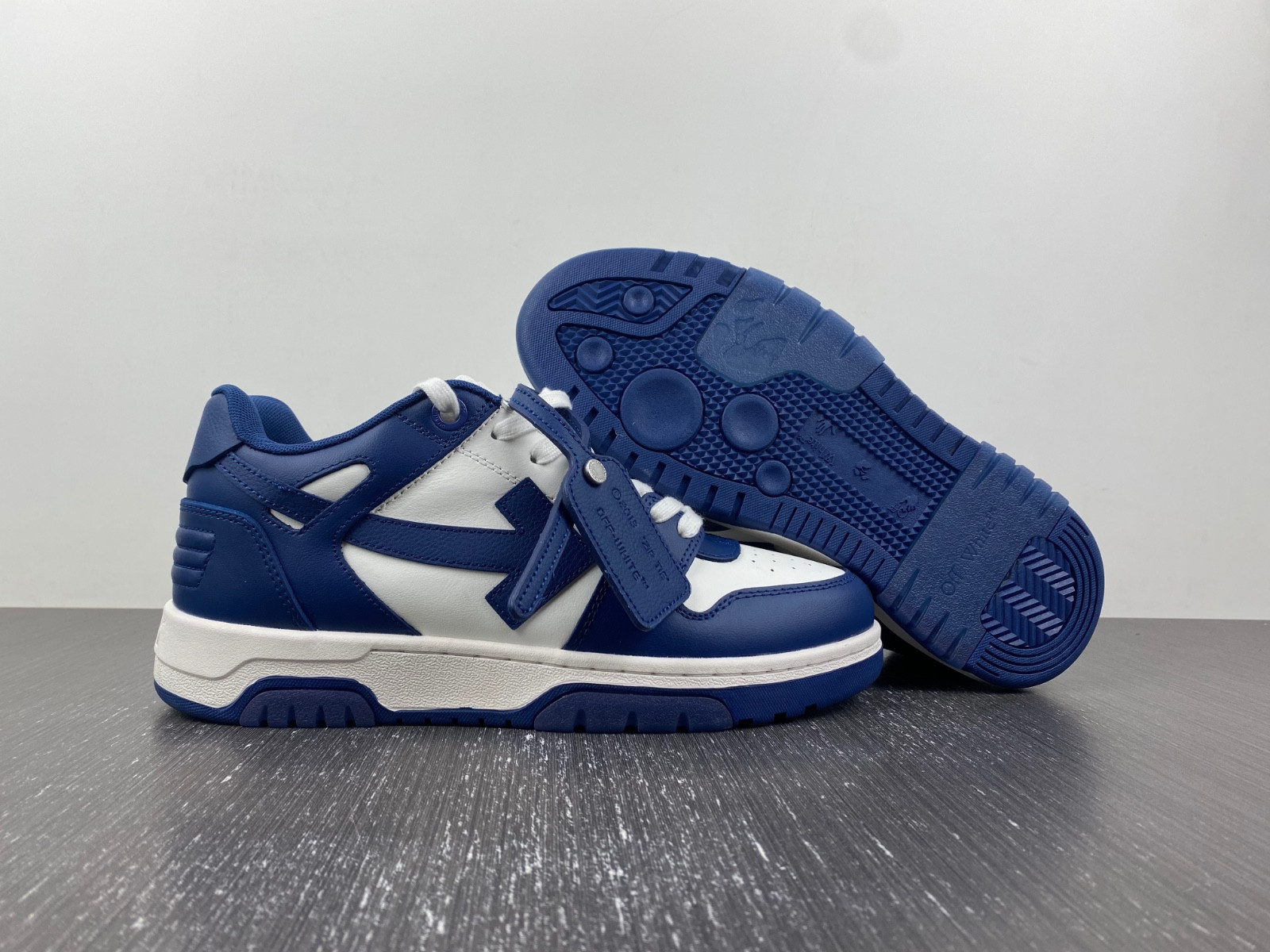 of™ c/o virgil abloh out of office low-top leather sneakers ‘ooo“ of™ c/o virgil abloh out of office low-top leather sneakers ‘ooo“