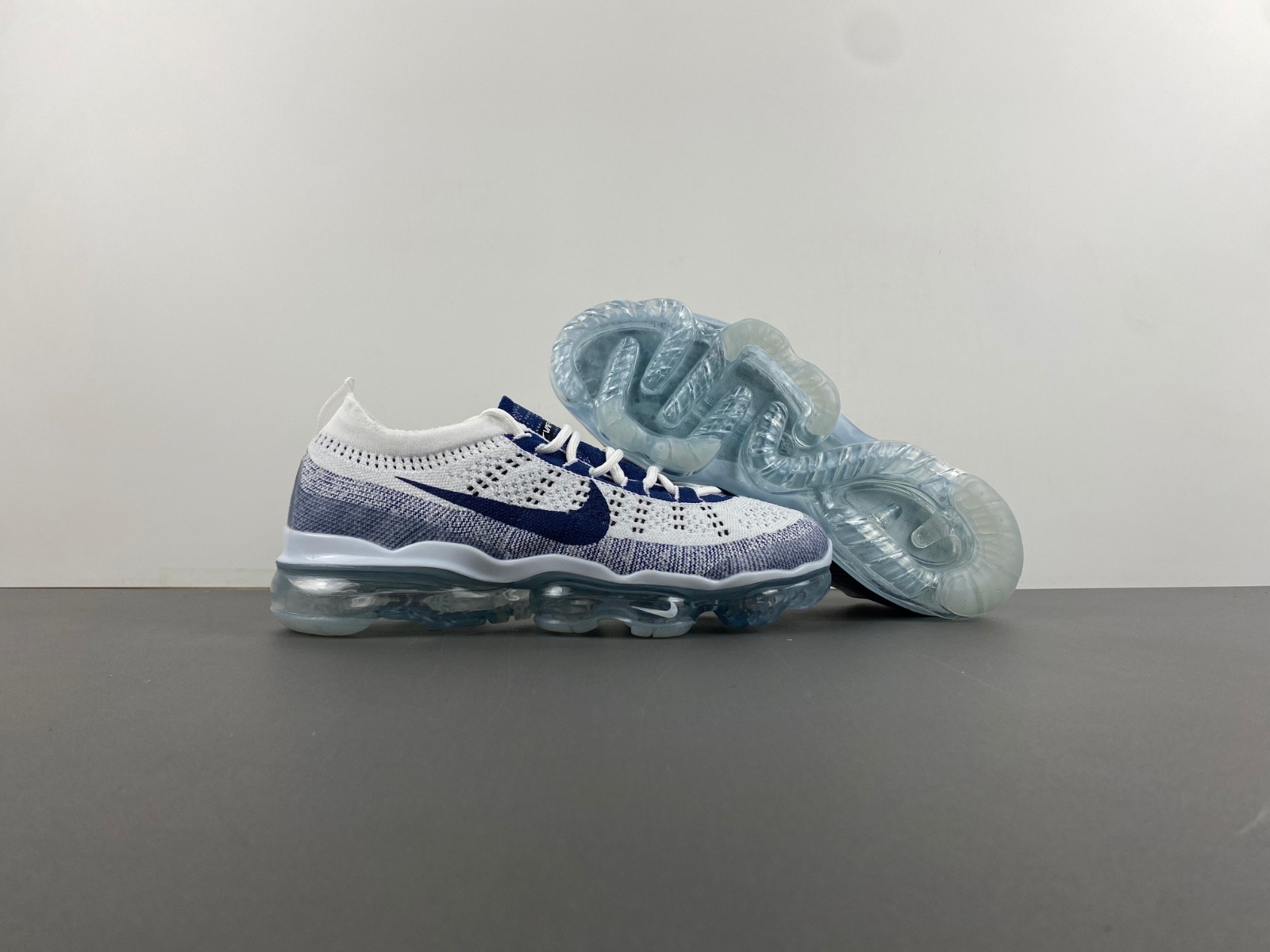 nike air vapormax 2023 flyknit ''pure platinum court blue'' dv1678-009 nike air vapormax 2023 flyknit ''pure platinum court blue'' dv1678-009