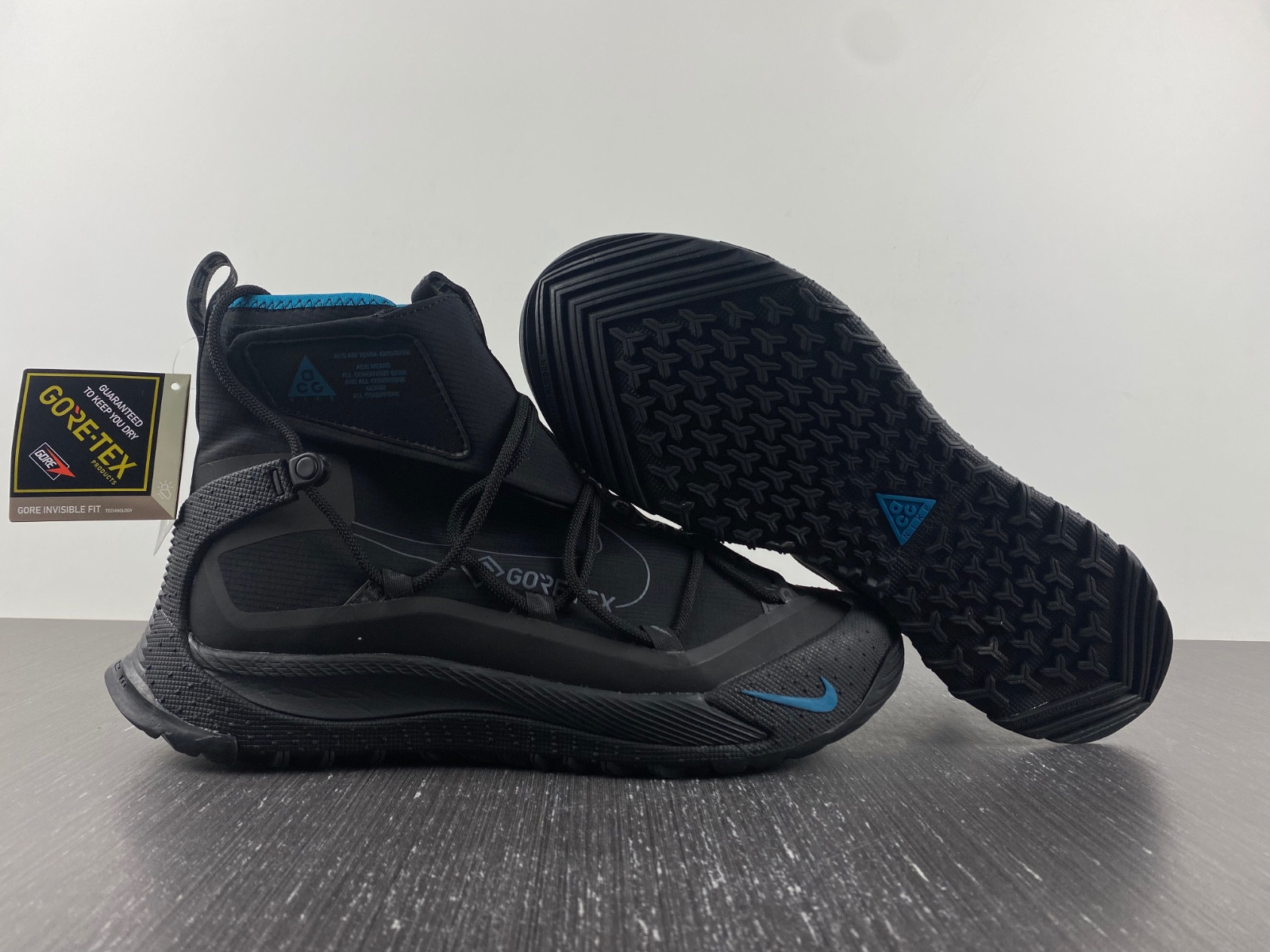nike acg air terra antarktik gore-tex shoes black bv6348-001 nike acg air terra antarktik gore-tex shoes black bv6348-001