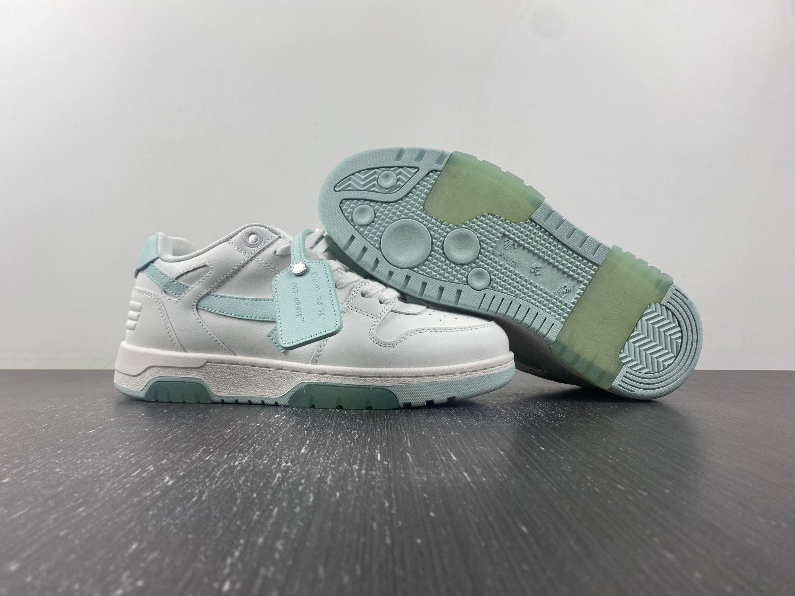 of™ c/o virgil abloh out of office low-top leather sneakers ‘ooo“ of™ c/o virgil abloh out of office low-top leather sneakers ‘ooo“