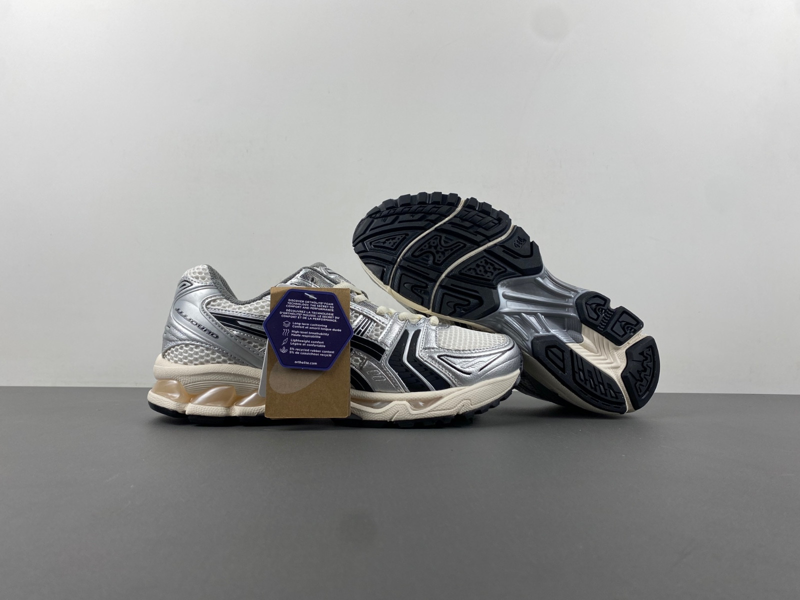 jjjjound x As*ic*s gel kayano 14 ''silver black'' 1201a457‑101 jjjjound x As*ic*s gel kayano 14 ''silver black'' 1201a457‑101