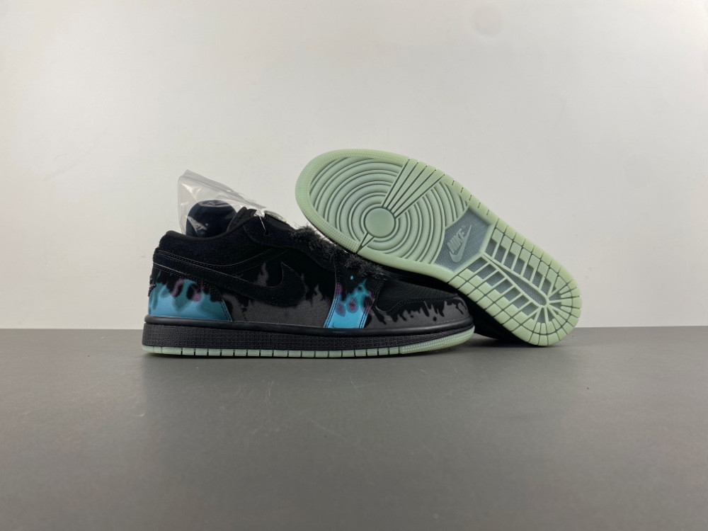 Air Jordan 1 Low Fortune Fly Halloween HQ3442-001 Air Jordan 1 Low Fortune Fly Halloween HQ3442-001