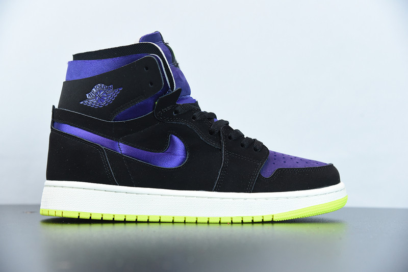 air jordan 1 high zoom air cmft black court purple lemon venom ct0979-001 air jordan 1 high zoom air cmft black court purple lemon venom ct0979-001