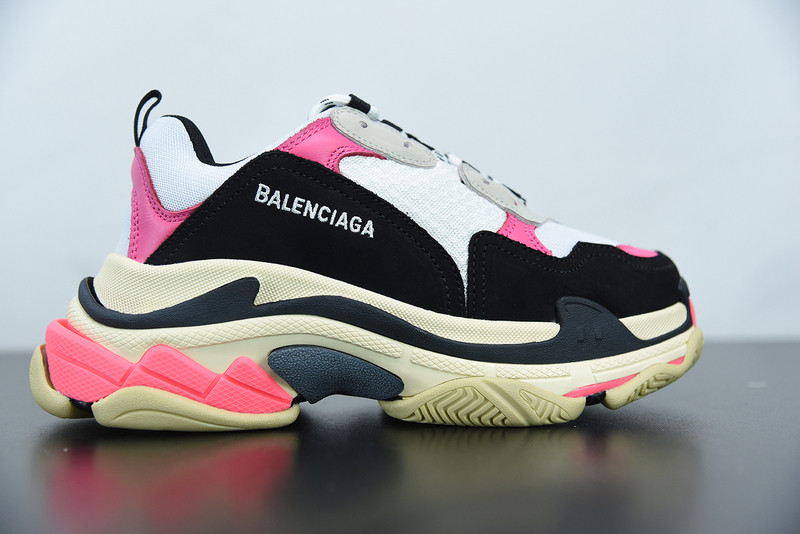 bc triple s trainer ''black pink” 483513 w06e8 8080 bc triple s trainer ''black pink” 483513 w06e8 8080
