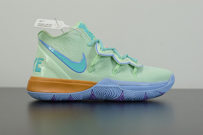spongebob squarepants x nike kyrie 5 ep ''squidward'' cj6950-300 spongebob squarepants x nike kyrie 5 ep ''squidward'' cj6950-300