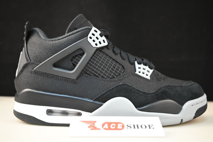 air jordan 4 “black canvas” dh7138-006 air jordan 4 “black canvas” dh7138-006