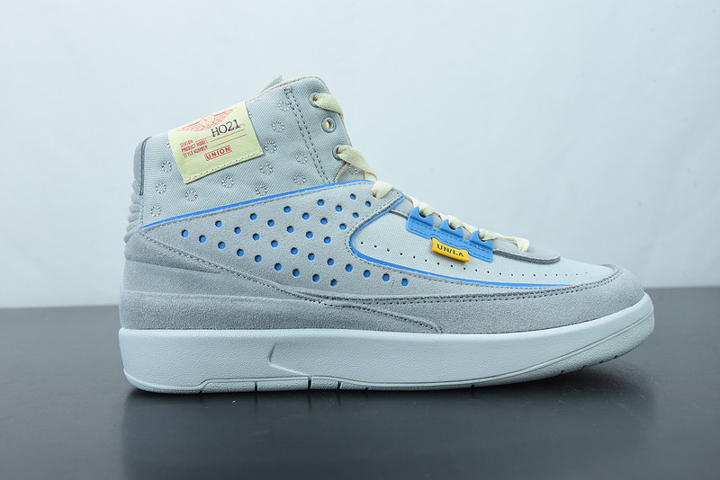 union la x air jordan 2 retro sp ''grey fog'' dn3802-001 union la x air jordan 2 retro sp ''grey fog'' dn3802-001