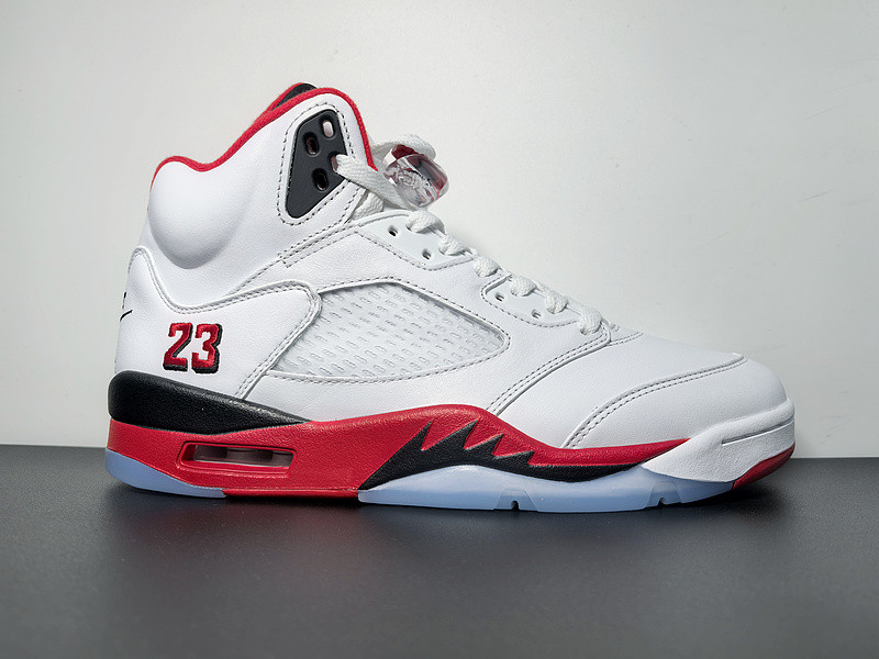 Air Jordan 5 Fire Red Black Tongue HQ7978-101 Air Jordan 5 Fire Red Black Tongue HQ7978-101
