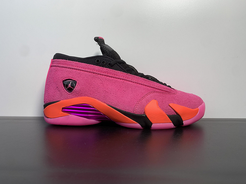 wmns air jordan 14 retro low ''shocking pink'' dh4121-600 wmns air jordan 14 retro low ''shocking pink'' dh4121-600