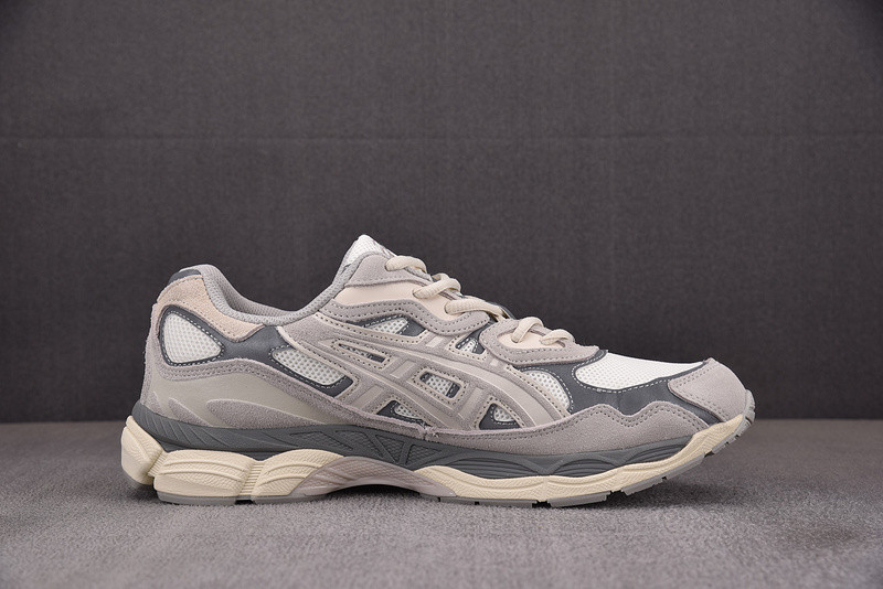 As*ic*s gel nyc ''cream oyster grey'' 1201a789-103 As*ic*s gel nyc ''cream oyster grey'' 1201a789-103