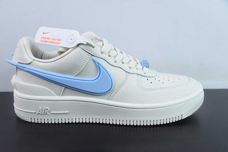 Nike AMBUSH X AIR FORCE 1 LOW wHITE BLUE DV3464-900 Nike AMBUSH X AIR FORCE 1 LOW wHITE BLUE DV3464-900