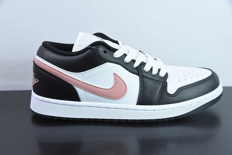 Air Jordan 1 Low "Black/Rust Pink/White" 553558-165 Air Jordan 1 Low "Black/Rust Pink/White" 553558-165