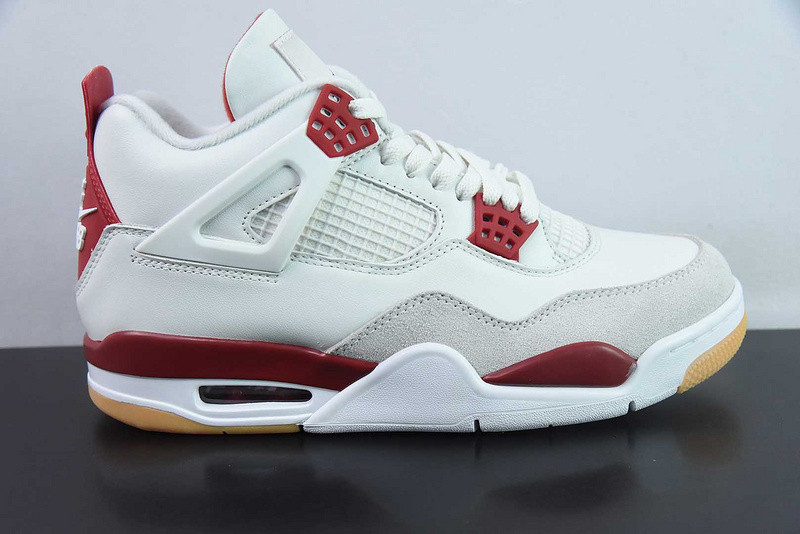 Nike SB x Air Jordan 4 Retro SP ''Varsity Red'' Friends & Family DR5415-106 Nike SB x Air Jordan 4 Retro SP ''Varsity Red'' Friends & Family DR5415-106