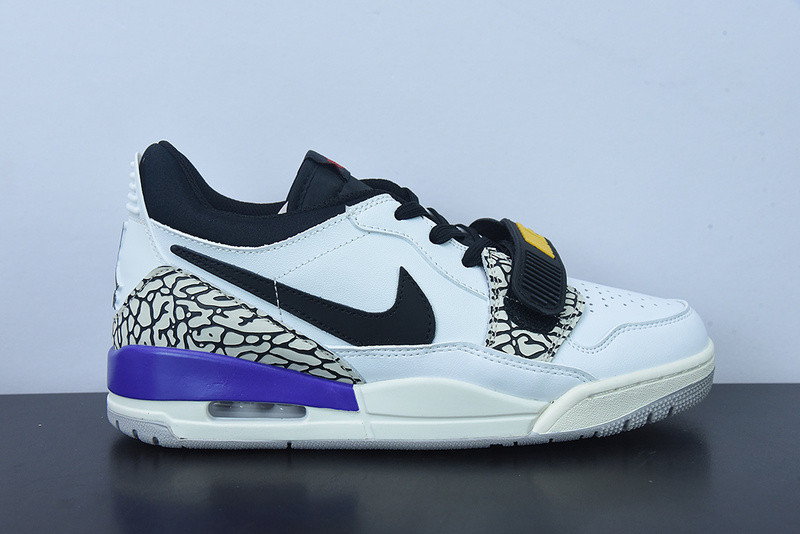 air jordan legacy 312 low gs ''lakers'' cd9054-102 air jordan legacy 312 low gs ''lakers'' cd9054-102