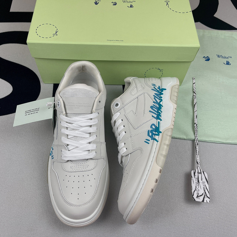 of™ c/o virgil abloh out of office low-top leather sneakers ‘ooo“ of™ c/o virgil abloh out of office low-top leather sneakers ‘ooo“