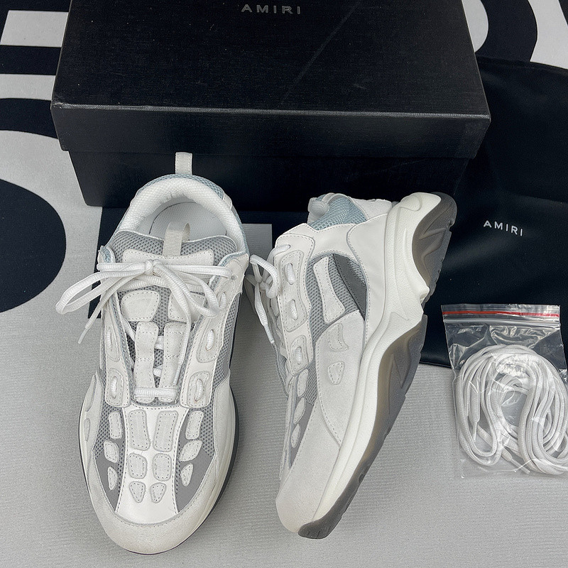 amiri bone runner low-top sneakers amiri bone runner low-top sneakers