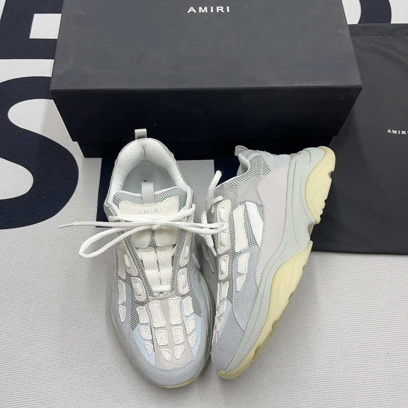 amiri bone runner low-top sneakers amiri bone runner low-top sneakers