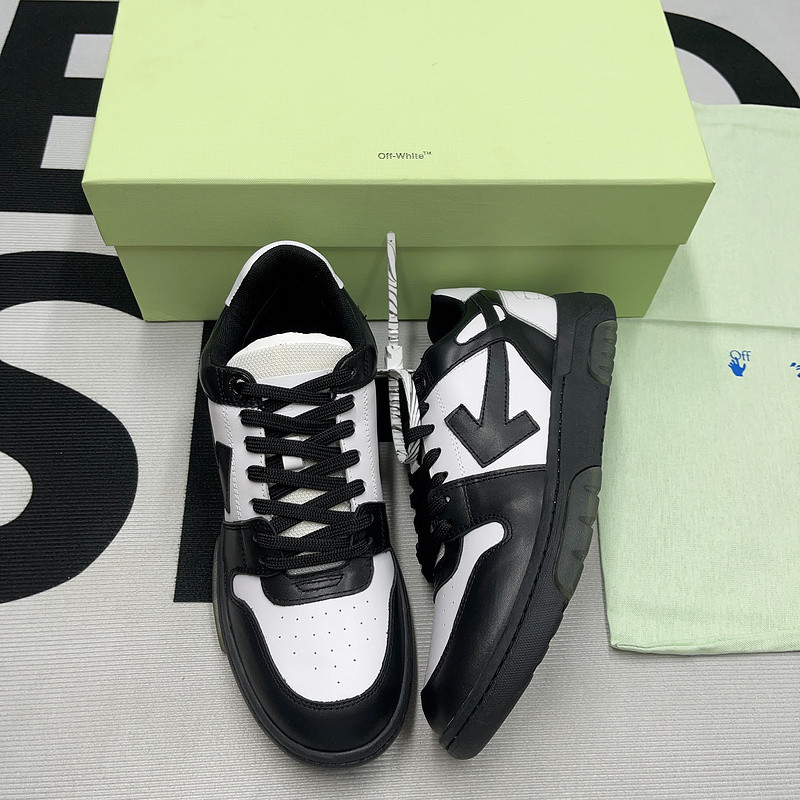 of™ c/o virgil abloh out of office low-top leather sneakers ‘ooo“ of™ c/o virgil abloh out of office low-top leather sneakers ‘ooo“