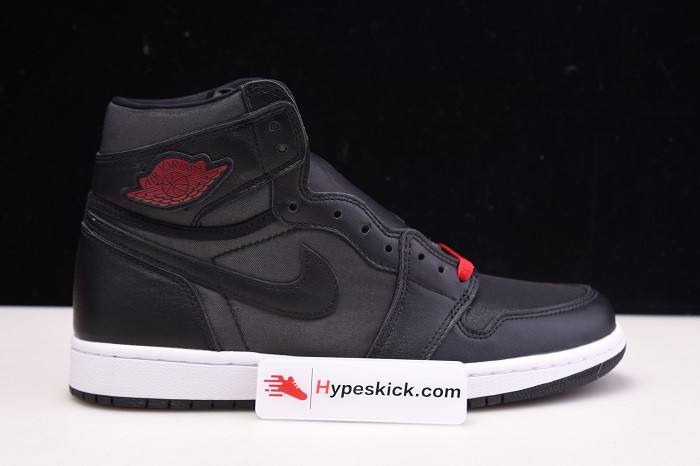 air jordan 1 satin black gym red 555088-060 air jordan 1 satin black gym red 555088-060