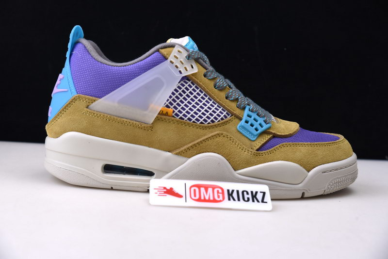 union x air jordan 4 “desert moss” dj5718-300 union x air jordan 4 “desert moss” dj5718-300