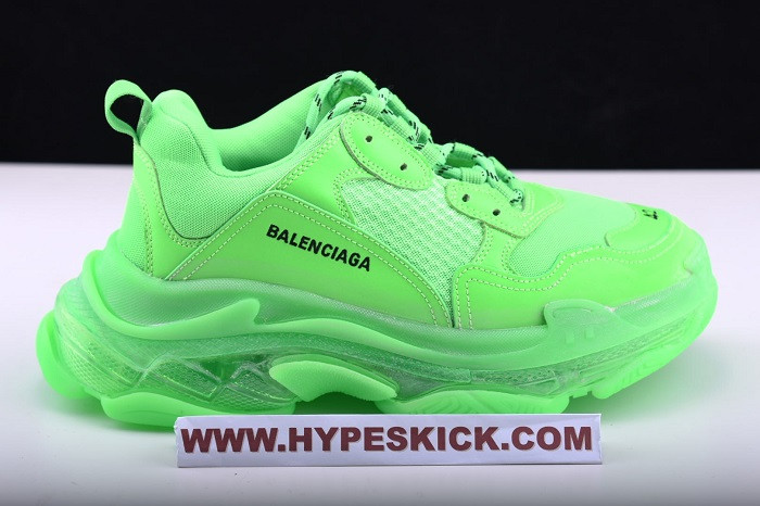 bc triple s trainer ''neon green'' 541624 w09ol 3801 bc triple s trainer ''neon green'' 541624 w09ol 3801